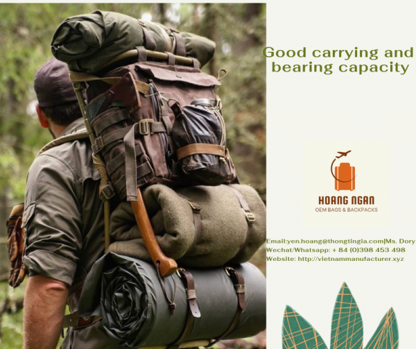 military backpack with good carrying capacity and bearing capacity