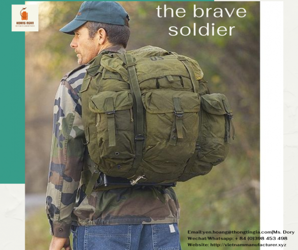 Camouflage military backpacks