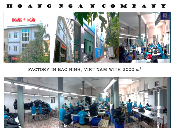 bag & backpack factory in Bac Ninh, Vietnam